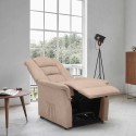 Fauteuil relax électrique avec roulettes et releveur Emma Prix