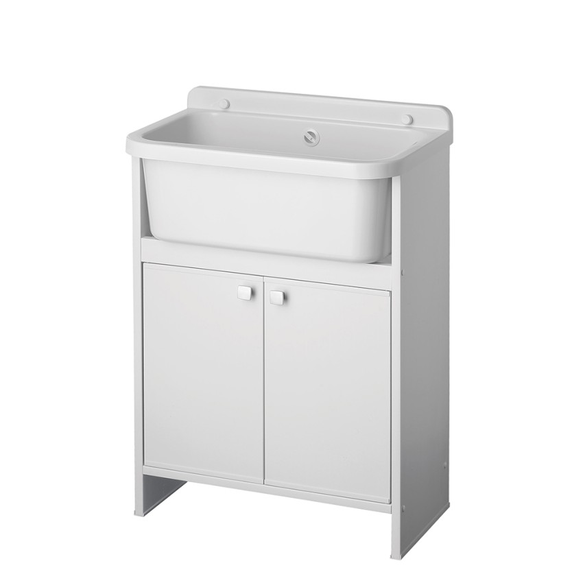 Meuble lave-mains d'extérieur 55x34 cm 2 portes Pancrazio 5001PKC Negrari Promotion Meuble lave-mains d'extérieur 55x34 cm 2 portes Pancrazio 5001PKC Negrari Promotion
