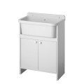 Meuble lave-mains d'extérieur 55x34 cm 2 portes Pancrazio 5001PKC Negrari Promotion