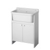 Meuble lave-mains d'extérieur 55x34 cm 2 portes Pancrazio 5001PKC Negrari Promotion