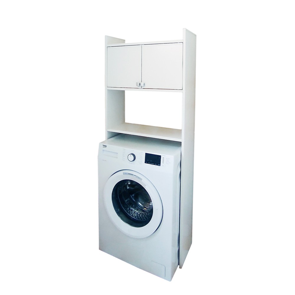 Mobile cache-machine à laver gain de place armoire 2 portes Marsala 5016P Negrari