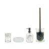 Ensemble d'accessoires de salle de bain en verre gobelet porte-brosses porte-savon Opal Vente