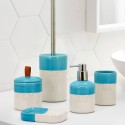 Accessoires de salle de bain en céramique porte-savon porte-brosse distributeur Folk Remises
