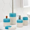 Accessoires de salle de bain en céramique porte-savon porte-brosse distributeur Folk Remises