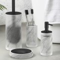 Accessoires de salle de bain porte-savon porte-brosses à dents en verre dépoli Marmor Promotion