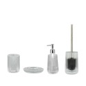 Accessoires de salle de bain porte-brosses porte-savon distributeur en verre Retro Vente