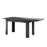Table extensible 90 x 137-185 cm anthracite brillant moderne Fly Dama Offre