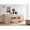 Buffet salon 241 cm en bois de chêne avec 2 portes et 4 tiroirs Dama Sm L Remises