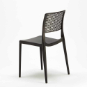 Lot de 20 Chaises pour bar restaurant en polypropylène Cross 