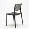 Lot de 20 Chaises pour bar restaurant en polypropylène Cross 