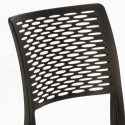 Lot de 20 Chaises pour bar restaurant en polypropylène Cross 