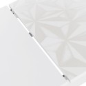 Table à manger extensible blanc brillant 90x137-185cm Most Prisma Remises