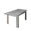 Table de repas moderne 90x137-185cm extensible en béton Fold Urbino Offre