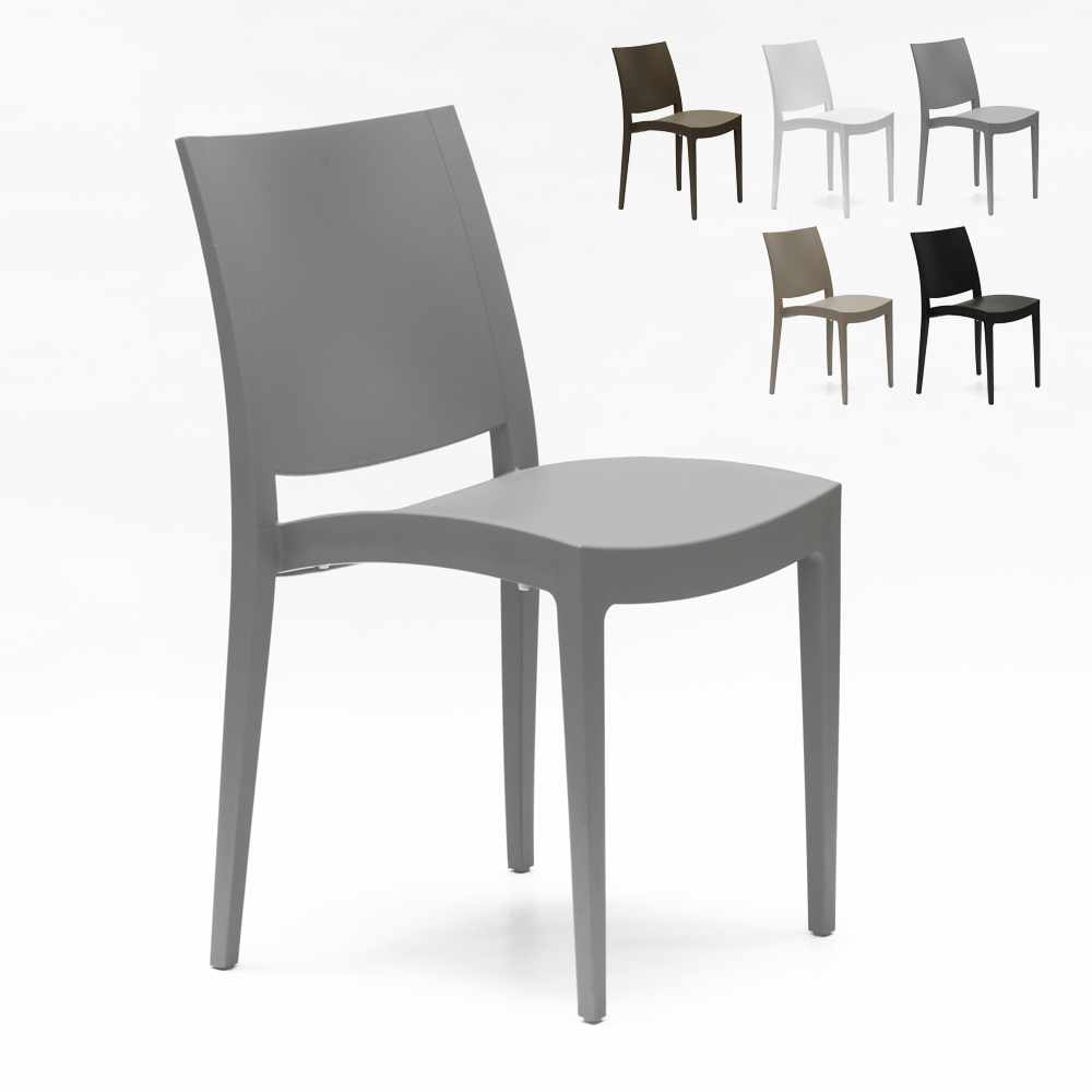 Chaise polypropylène pour salle à manger et café Grand Soleil Trieste Chaise polypropylène pour salle à manger et café Grand Soleil Trieste