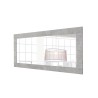 Miroir mural 75x170 cm avec cadre gris Alma Urbino Offre