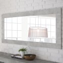 Miroir mural 75x170 cm avec cadre gris Alma Urbino Promotion