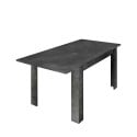 Table à rallonge design moderne 90x137-185cm bois noir Diogo Urbino Offre