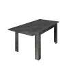 Table extensible design moderne 90x137-185cm bois noir Diogo Urbino Offre