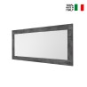 Miroir mural moderne noir 75x170 cm Moment Urbino Vente