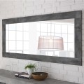 Miroir mural moderne noir 75x170 cm Moment Urbino Promotion