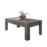 Table basse moderne noire de salon 65x122cm Morris Urbino Offre