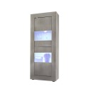 Vitrine moderne en bois pour salon 61x162 cm Nina Pc Basic Offre
