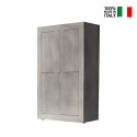 Buffet haut de séjour en bois avec 4 portes Novia Pc Basic Vente