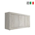 Buffet moderne 3 portes en bois 160 cm Modis Pc Basic Vente