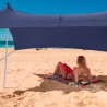 Tente de plage protection UV parasol portable 2,3 x 2,3 m Formentera Offre