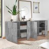 Buffet de séjour 4 portes 241 cm gris ciment Dama Ct L Catalogue