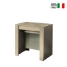 Console extensible 54-252 cm table à manger moderne bois Hidalgo Vente