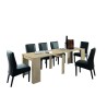 Console extensible 54-252 cm table à manger moderne bois Hidalgo Remises