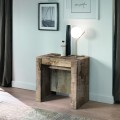 Console d'entrée extensible table à manger en bois 54-252cm Tudor Promotion