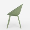 Chaise de jardin moderne extérieur cuisine salle à manger Arielle Prix
