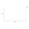 Miroir 75x170cm mural salon avec cadre en bois Amiral Jupiter Offre