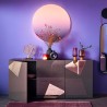 Buffet de séjour 3 portes gris brillant 181 cm Vittoria GR S Choix