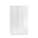 Armoire buffet salon cuisine 2 portes blanc brillant Jupiter WH High Offre