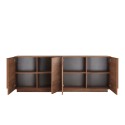 Buffet de salon design en bois 241 cm 4 portes Jupiter MR L2 Remises