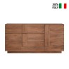 Buffet moderne en bois avec porte et 3 tiroirs 182cm Jupiter MR M1 Vente