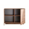Buffet moderne en bois 2 portes 120 cm Jupiter MR S Remises