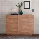 Buffet moderne en bois 2 portes 120 cm Jupiter MR S Réductions