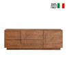 Meuble TV en bois 181 cm avec 2 tiroirs et 1 porte Jupiter MR T1 Vente
