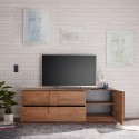 Meuble TV en bois 181 cm avec 2 tiroirs et 1 porte Jupiter MR T1 Catalogue