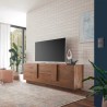 Meuble TV en bois 181 cm avec 2 tiroirs et 1 porte Jupiter MR T1 Promotion