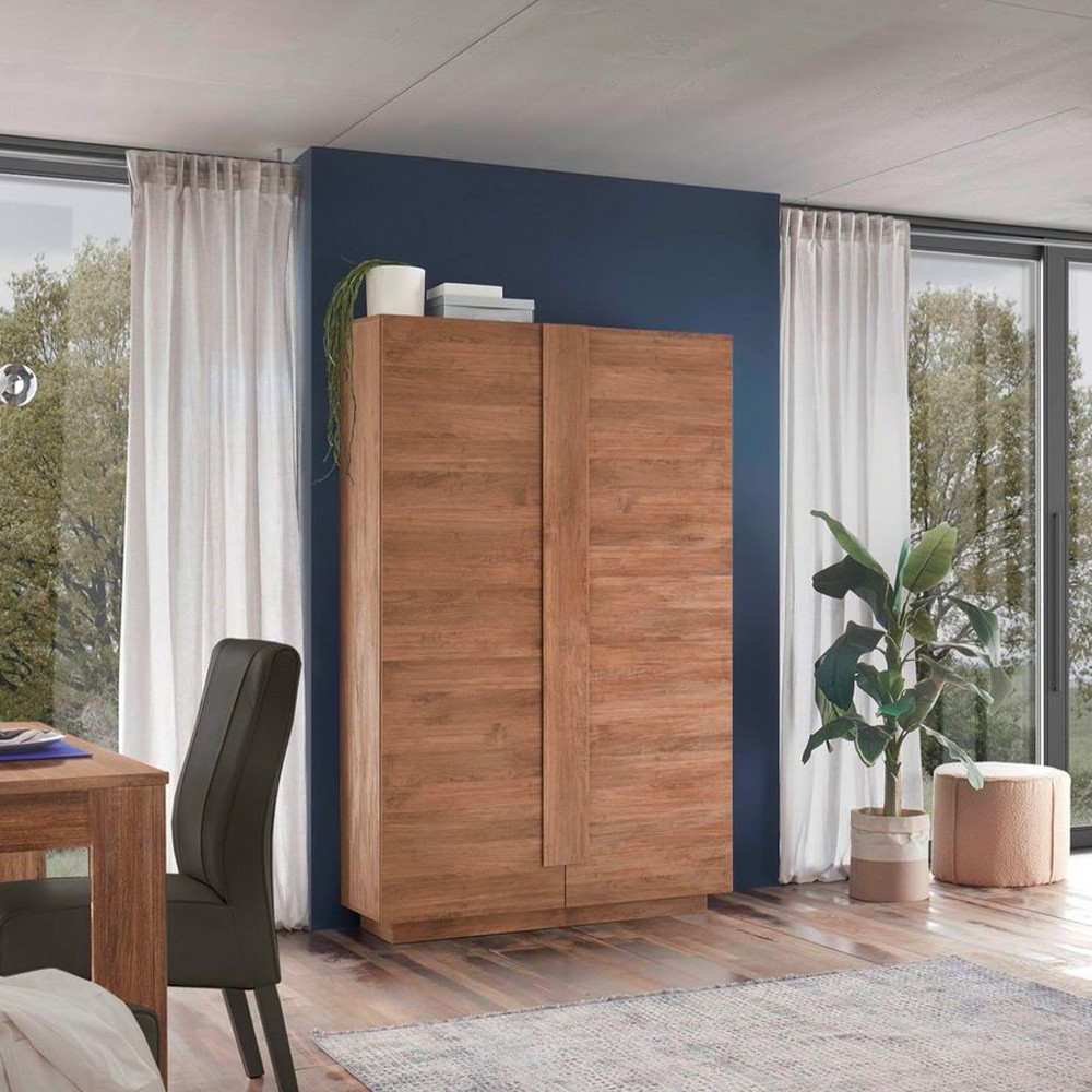 Armoire séjour buffet cuisine 2 portes bois h193cm Jupiter MR High