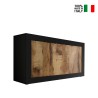 Buffet industriel 3 portes en bois 160cm Modis NP Basic Vente
