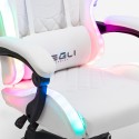 Chaise de jeu ergonomique pour enfants lumières LED RGB Pixy Junior 