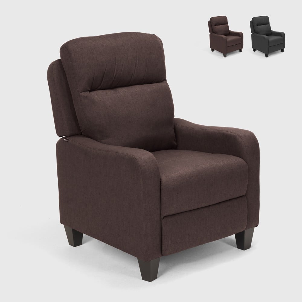 Fauteuil relax inclinable avec repose-pieds Kyoto Delight