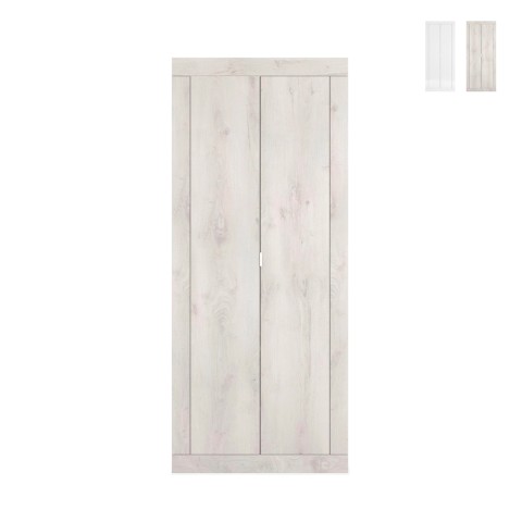 Armoire 2 portes penderie d'entrée moderne Penny Basic Promotion