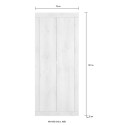 Armoire 2 portes penderie d'entrée moderne Penny Basic 